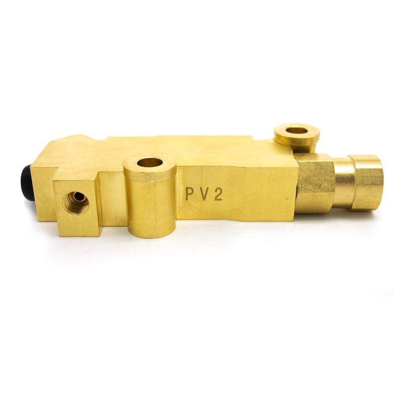 POWERWORKS PV2 Brass Proportioning Valve Disc/Drum Disc Front Drum Rear Brake 172-1353 PV71 Fit for GM Street Rod Classic Car & Truck - Image 4